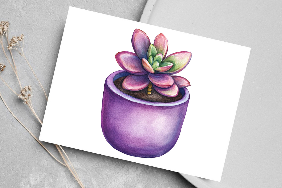 Purple Halloween Gardening Clipart, an Illustration by Canvas Craft (Photo 5 of 7)