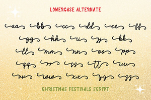 Christmas Festivals - Font Duo