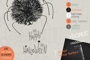 Happy Halloween of Spiders