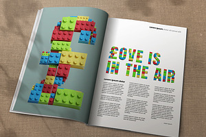 Lego Bricks Font