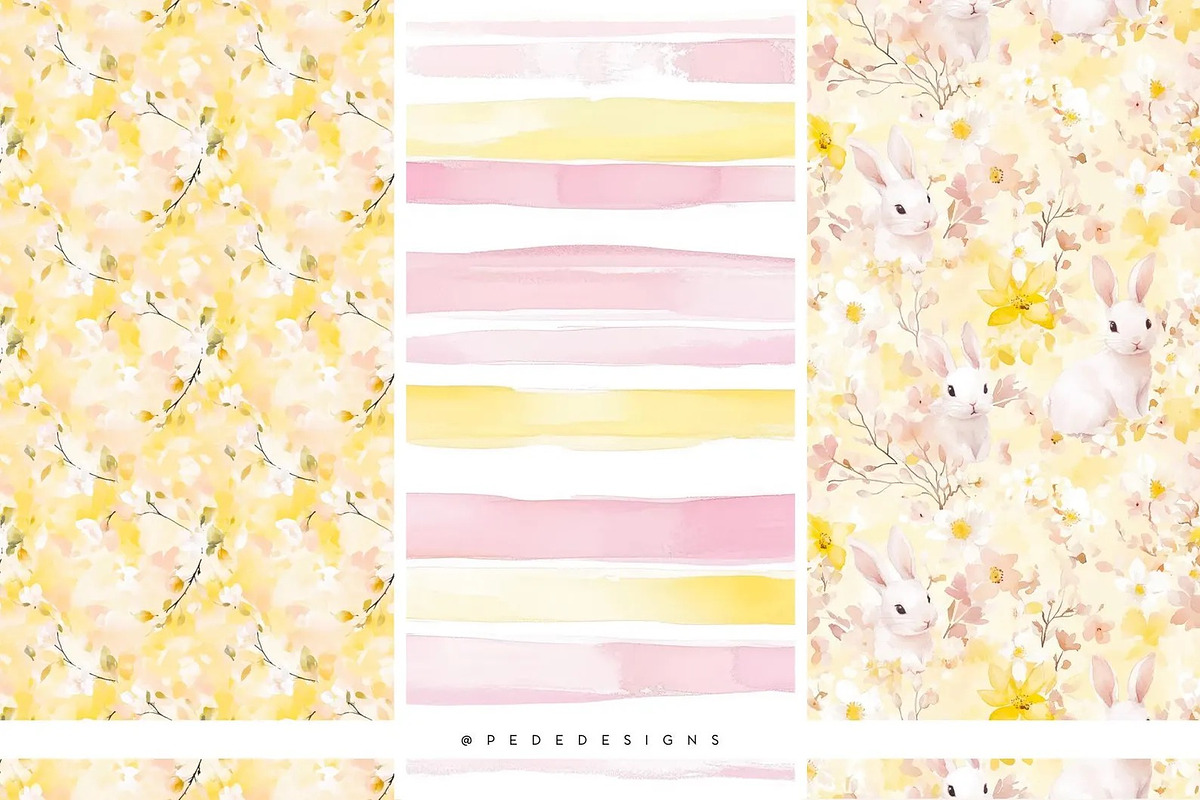 Spring Is Here. Pink Edition., a Seasonal Illustration by PeDe Designs (Photo 10 of 14)