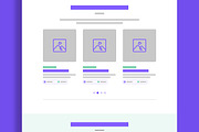 Clean Web Wireframe Template, a Wireframe Template by MightyDesign (Thumbnail 3 of 9)
