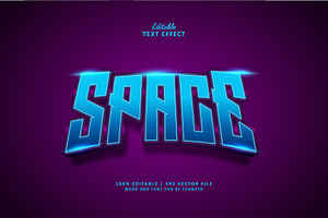 Text Effect Space, a Layer Style Add-On by Navy Graphic