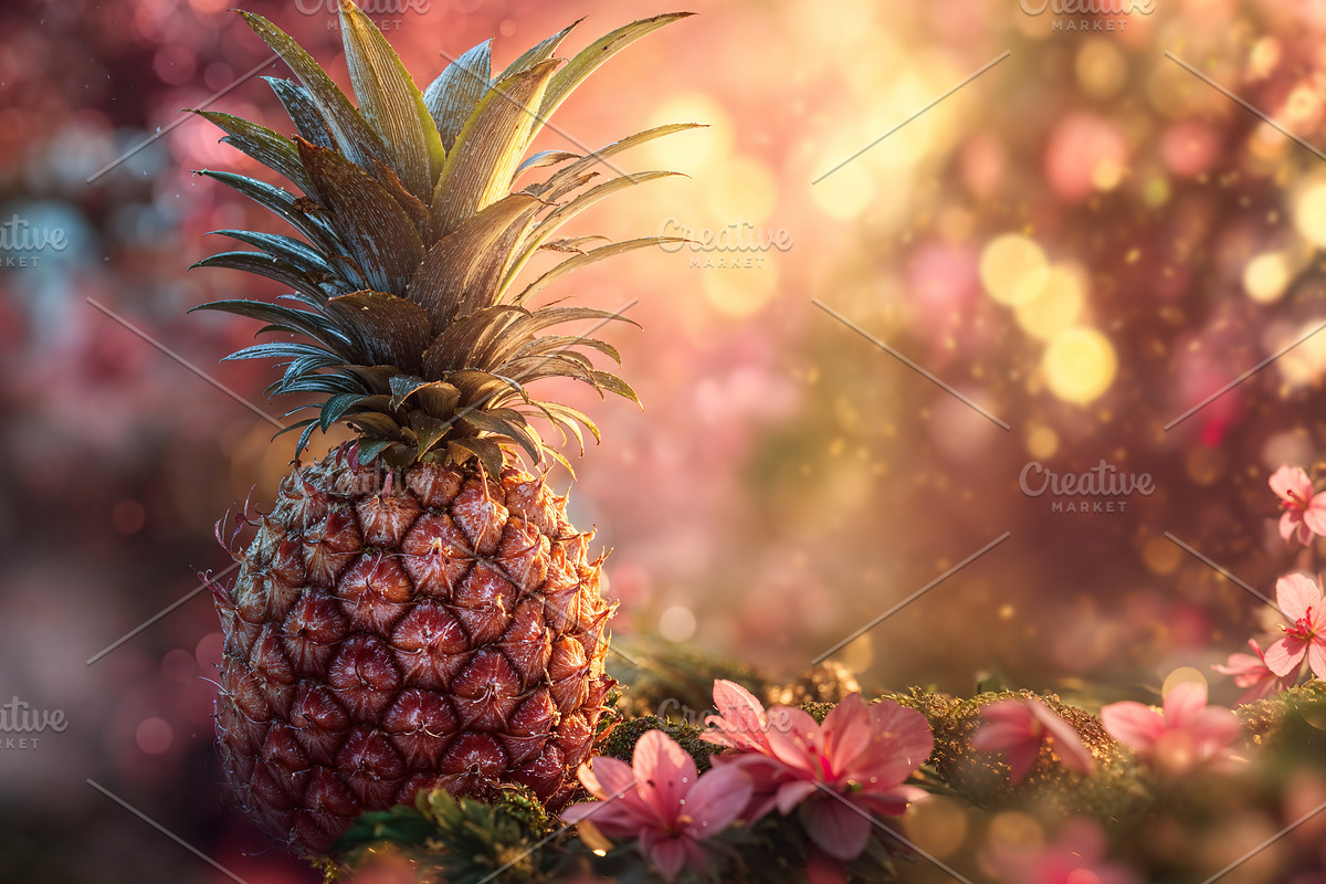 Pineapple Dream Digital Backdrop, a Background Photo by Winwin Design Art (Photo 5 of 5)