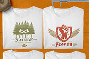 12 Vintage Badge Logos Version 3, a Branding & Logo Template by Graphicgo (Thumbnail 2 of 4)
