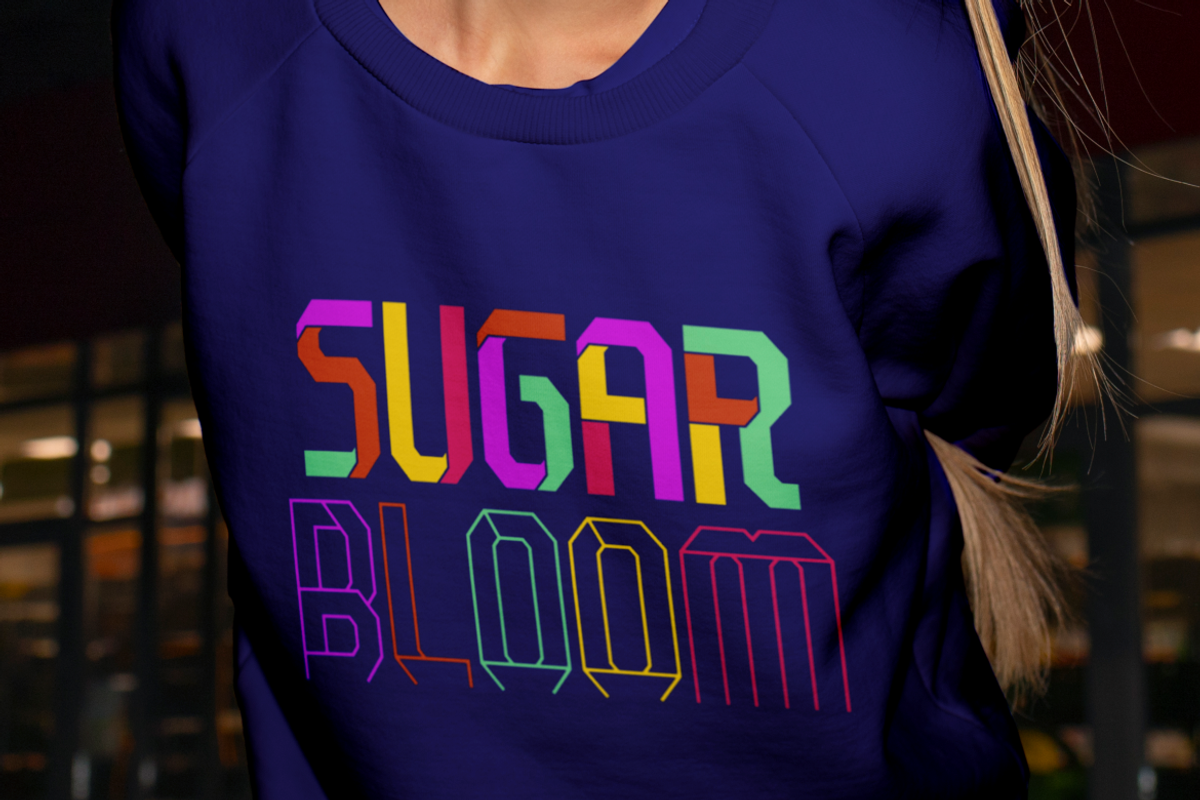 Paint Burst Unique Colorful Font, a Font by PutraCetol Studio (Photo 8 of 11)