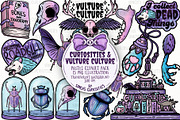 Pastel Goth Curiosities oddities, an Object Illustration by Sonch' s Curiosities (Thumbnail 1 of 3)