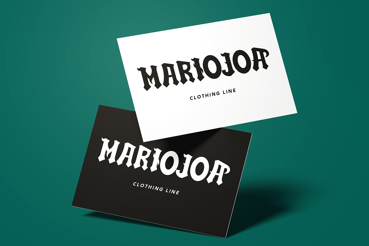 UnderworldGate - Blackletter Font, a Blackletter Font by AQR Studio (Photo 3 of 9)