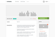 Opening - Job Board Wordpress Theme, a WordPress Template by bestwebsoft (Thumbnail 4 of 5)