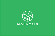 Mountain Logo template, a Branding & Logo Template by yopie (Thumbnail 2 of 3)