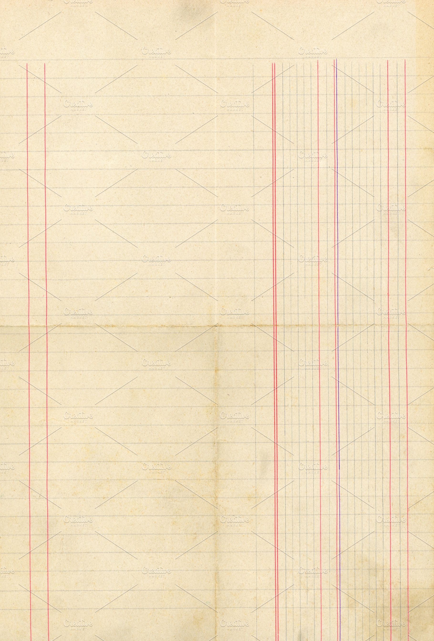 vintage accounting ledger paper sheet background, a Photo by WorldOfPhotos