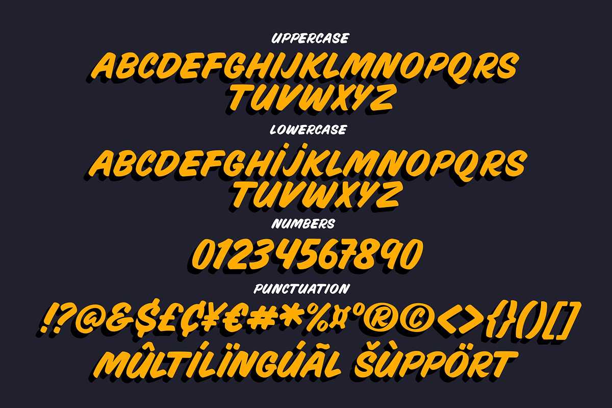 Sign Labeling - A sign painting Font, a Handwritten Font by HRDR (Photo 8 of 9)