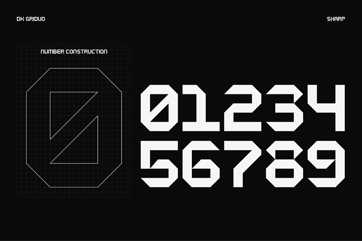 DK Griduo, a Sans Serif Font by DKType Foundry (Photo 11 of 21)
