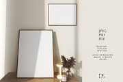 PSD frame mockup for wall art, a Print Template by DSTUDIO888 (Thumbnail 2 of 4)