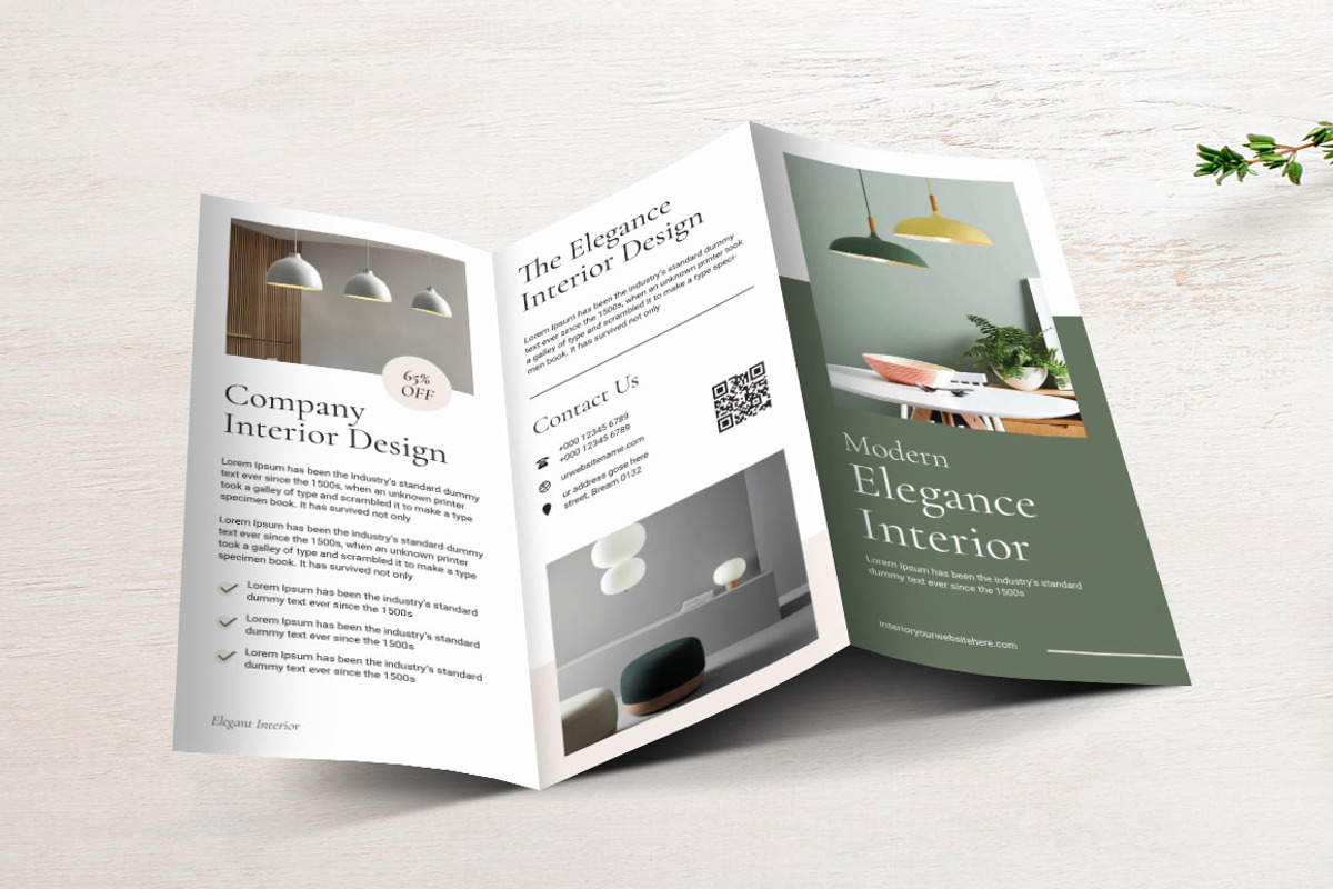 Modern Elegance Interior Brochure, a Brochure Template by yanindesign (Photo 2 of 3)