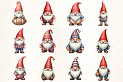 Adorable American Football Gnome, an Illustration by CrexoraLab (Thumbnail 3 of 5)