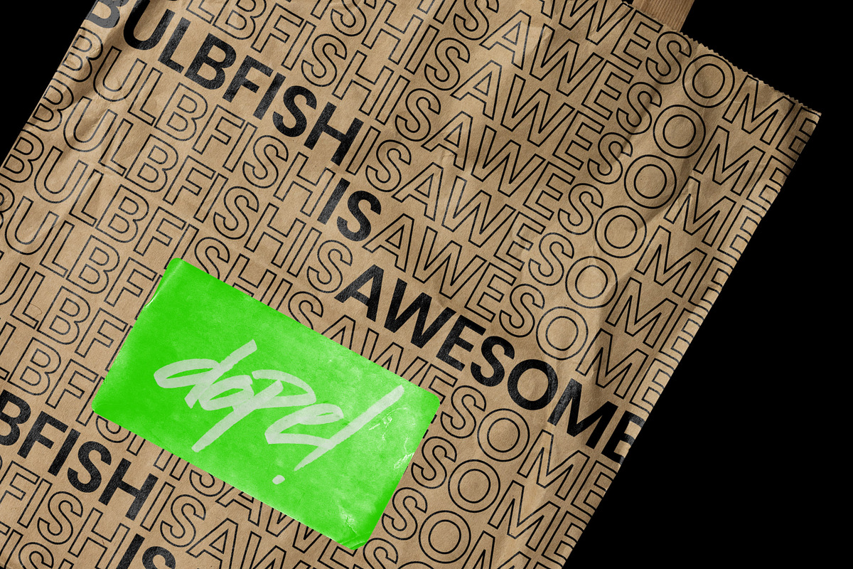 Craft Bag Mockup, a Books & Magazine Mockup by BULBFISH (Photo 4 of 7)