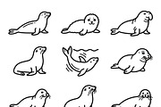 480 Shipping Packaging Icon Set, an Outline Icon by adenpinkstore (Thumbnail 9 of 11)