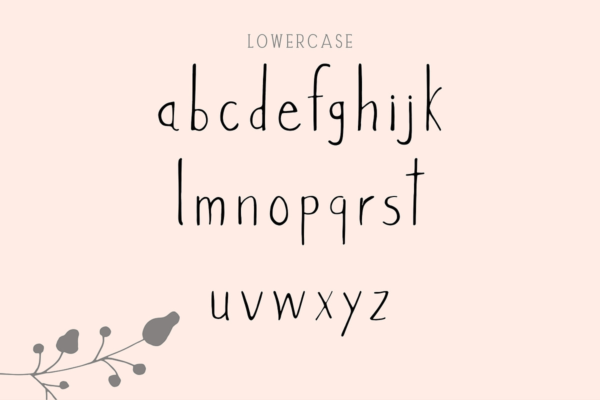 Versova Handmade Font preview 3