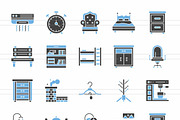 Furniture & Household Blue & Black, an Icon by IconBunny (Thumbnail 2 of 2)