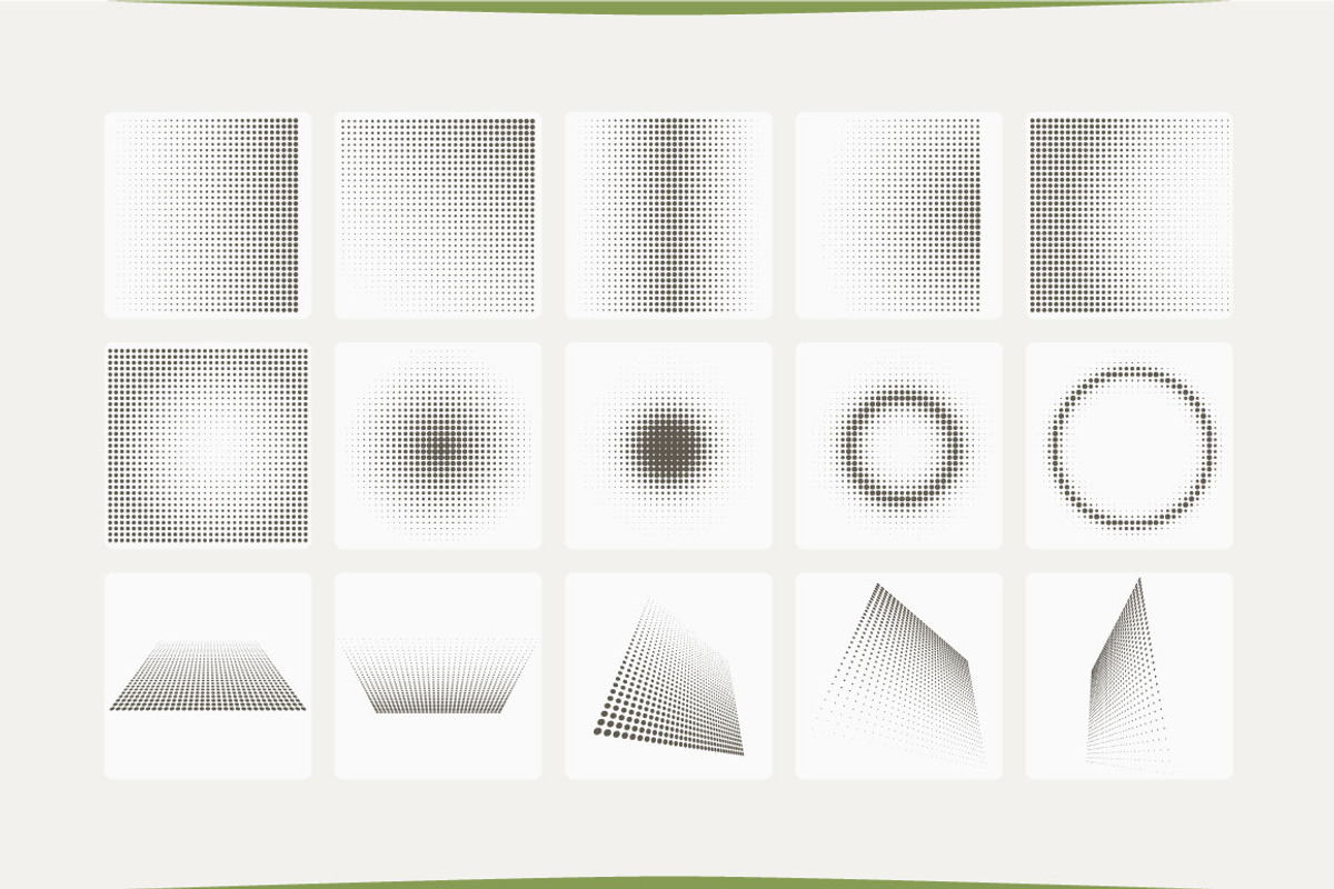 30 vector halftone set preview 3