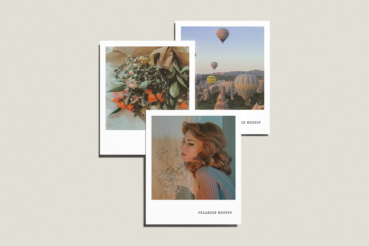 Polaroid Mockup, a Merchandise Mockup by Twins_studio926 (Photo 3 of 5)