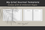 My Grief Journal with Prompts, a Stationery Template by POC Digital (Thumbnail 4 of 5)
