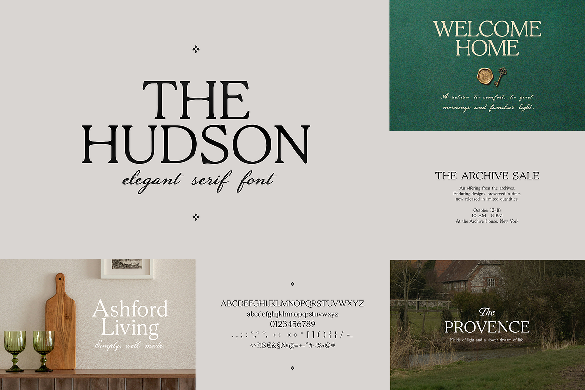 Old Money Luxury Font Collection, a Serif Font by gafaroff studio (Photo 6 of 19)