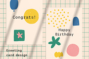 Congrats - Greeting Cards Collection, a Graphic by Bakulina Art (Thumbnail 4 of 17)