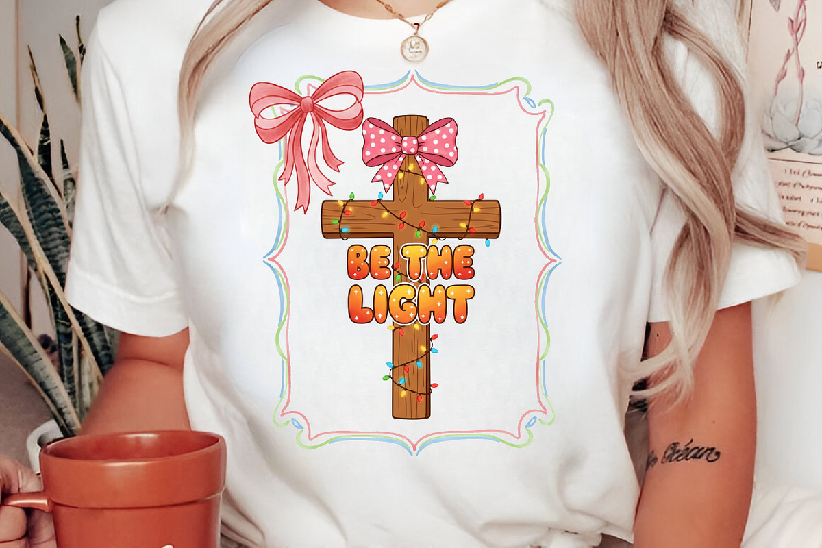 Be the Light, Christian Christmas, an Illustration by Designking (Photo 3 of 4)