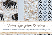 Snow Buffalo Wanderlust Collection, an Animal Illustration by Black Bunny Design Studio (Thumbnail 6 of 11)