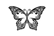 Butterfly Floral Vintage Frame Bundl, an Illustration by Creativeshirt (Thumbnail 51 of 51)