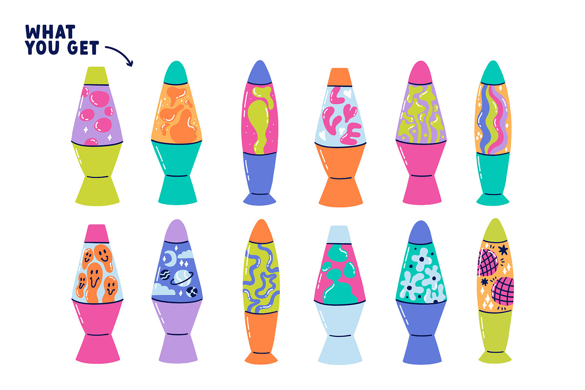 Lava Lamp, an Object Graphic by AnkaDrozd (Photo 3 of 7)