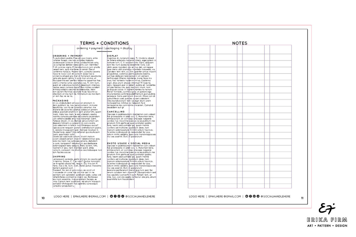 4.25 x 5.5 ID Catalog Template, a Magazine Template by Erika Firm (Photo 5 of 5)