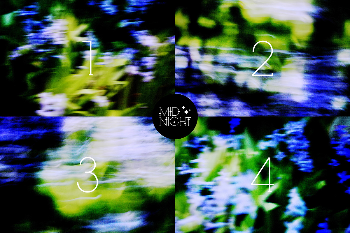 Blurry gradient flower backgrounds, a Background Graphic by LiiaLonn Studio (Photo 2 of 7)