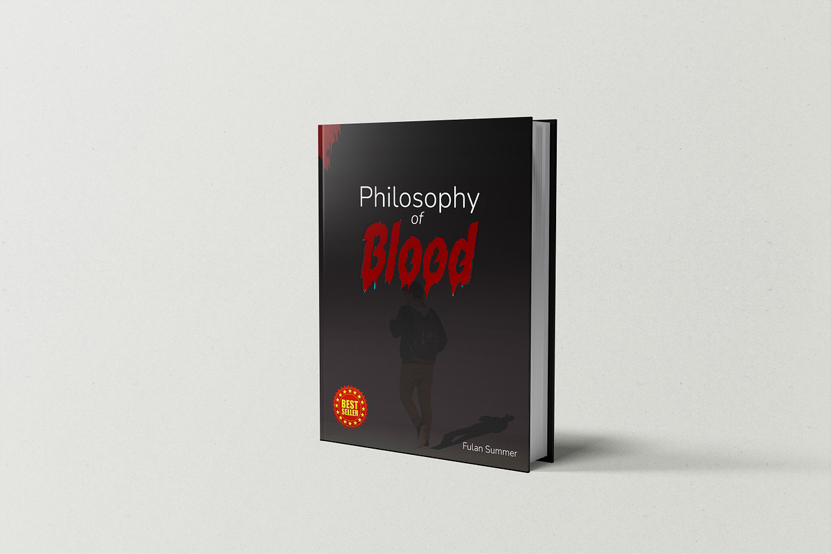 Realistic Book Cover Mockup, a Print Template by rahmatmoscae (Photo 5 of 12)