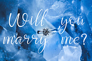 Script font Diamond Crystal, a Script Font by Almazova Dolzhenko (Thumbnail 11 of 11)