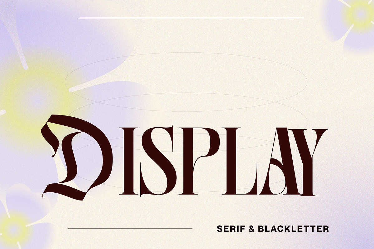 Avore - Font Duo Logo Branding, a Blackletter Font by Nirmana Visual (Photo 8 of 11)