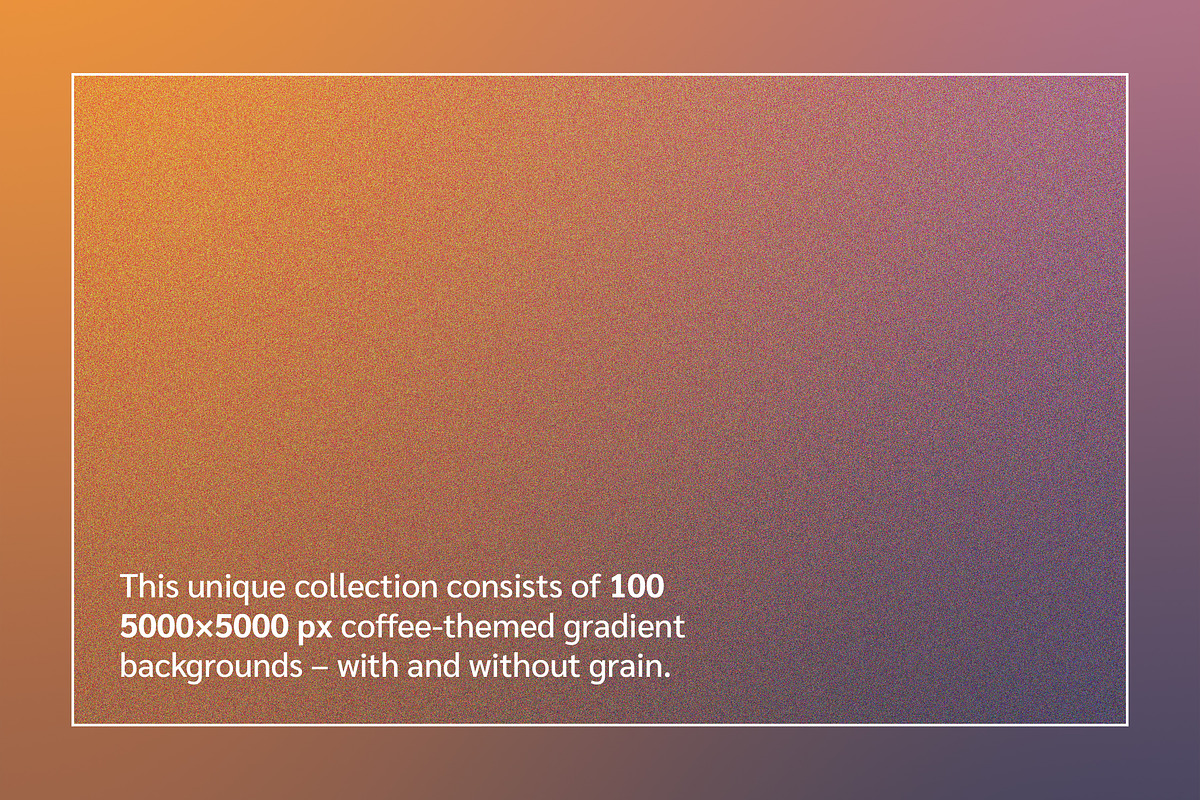 Coffee – 100 Gradient Backgrounds