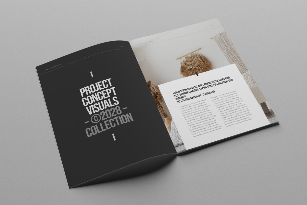 Minimal Ebook Design Template, a Brochure Template by HiveArts (Photo 7 of 9)