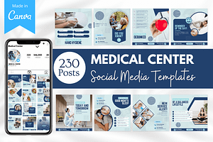 230 Medical Center Canva Templates