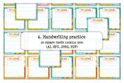 Letter Tracing Handwriting practice, an Education Illustration by Nursery Art (Thumbnail 7 of 12)