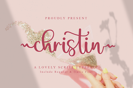 Christin | Wedding Script Font