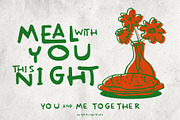 Tomato Belly Typeface, a Handwritten Font by alit design (Thumbnail 4 of 15)