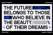 Denath - Sans Serif Typeface, a Sans Serif Font by MaikoHatta (Thumbnail 2 of 7)