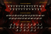 Micky Rinse Typeface, a Blackletter Font by alit design (Thumbnail 11 of 20)