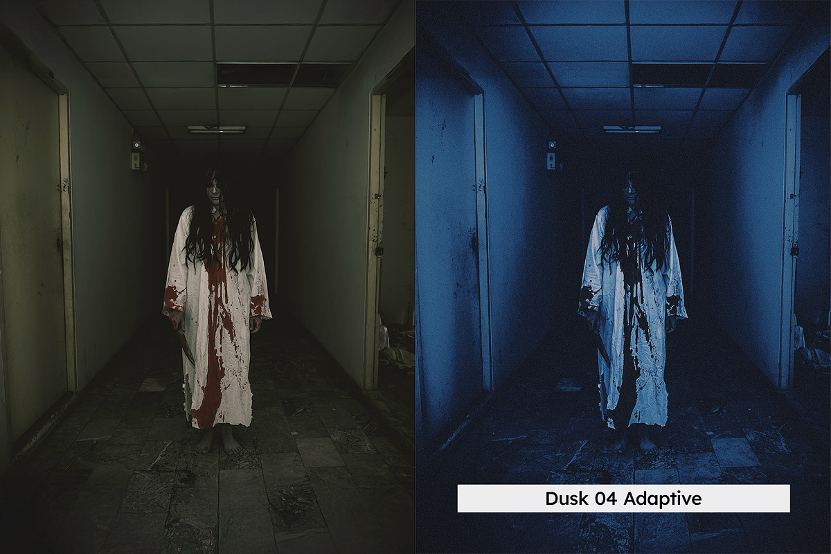20 Haunted Lightroom Presets and LUT, a Preset Add-On by SparkleStock (Photo 8 of 16)