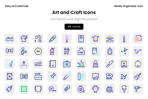 Art and Craft Icons, a Solid Icon by Wencory