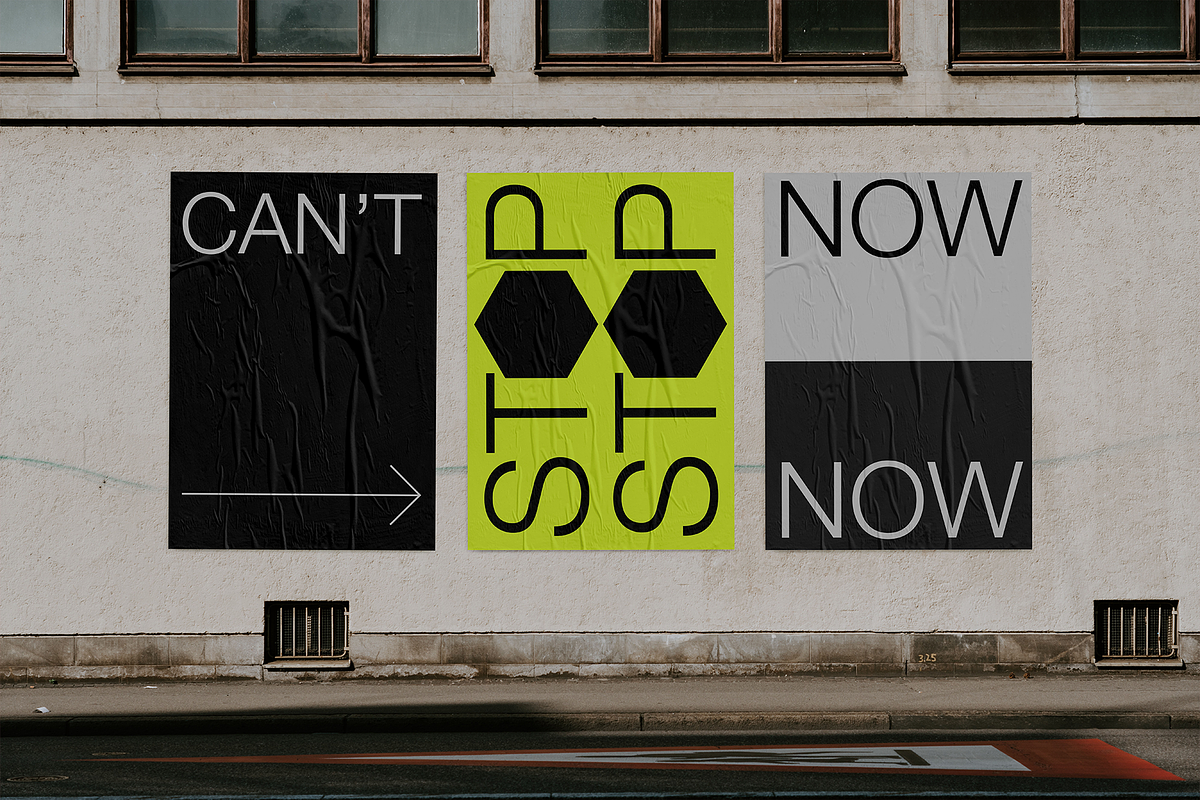 Wall Posters Mockup, a Print Template by Thunder Studio