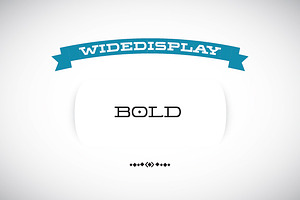 WideDisplay Bold